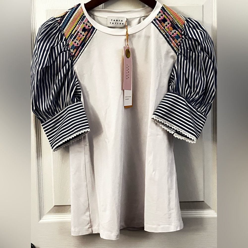 NWT TANYA TAYLOR MADDIE TOP SIZE XS
